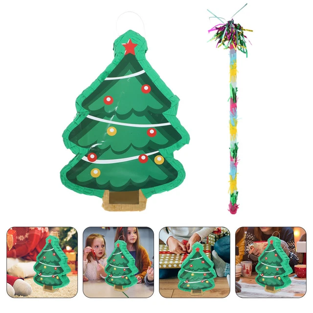 1 set albero di Natale - pinata - festa - decorazione pinata, oggetti di scena fotografici, tema,