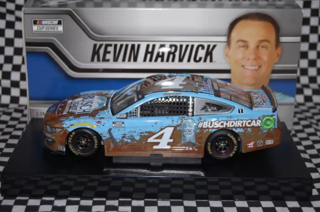 Kevin Harvick #4 Busch Light #Buschdirtcar 2021 Mustang 1/24 NASCAR Druckguss