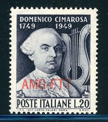 AMG-FTT Trieste MNH: Scott #57 20L Domenico CIMAROSA Music CV$7+