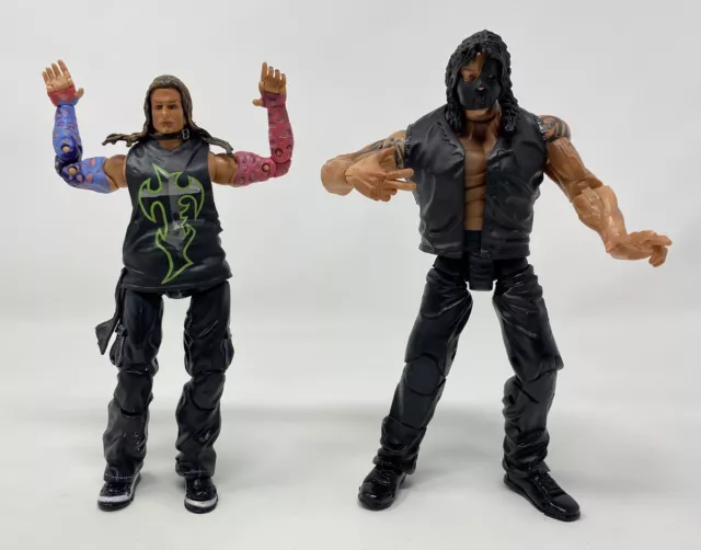 Figuras de acción de lucha libre de juguetes ABYSS & JEFF HARDY TNA Impact Destination X Marvel