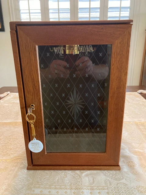 Vintage "Rare" 1980's Nordstrom Burl Wood Jewerly Box Made In Italy