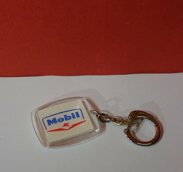Original alter MOBIL ÖL Mobiloil Pegasus Schlüsselanhänger 60er Jahre selten