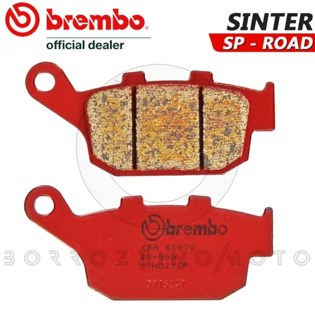 Pastiglie Freno Posteriori Brembo Rosse Sinterizzate Sp Honda Nc 700 X 2012