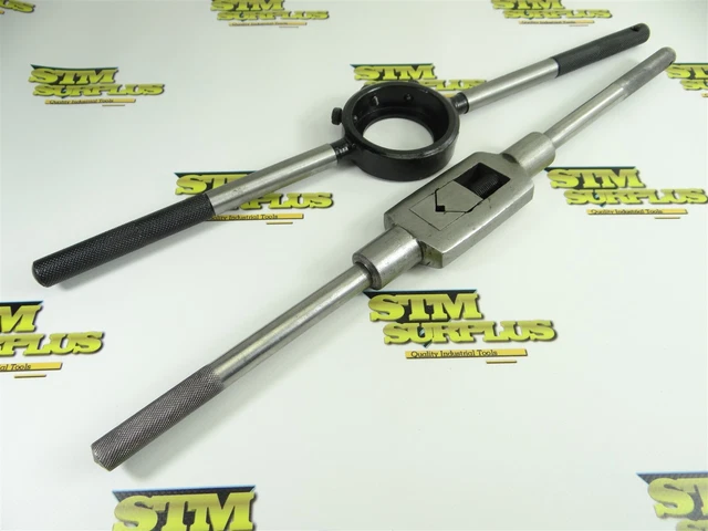 Pair Of Assorted Tap & Round Die Wrenches 1/4" To 1" Capacity & 2-1/2" Capacity