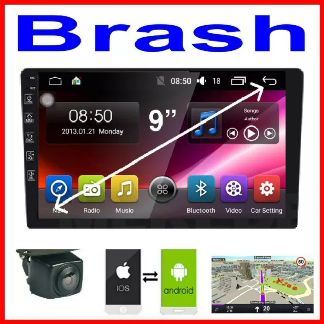 Audi A4 2001 - 2008 Gps Wireless Carplay Android Auto Camera Odb Dab+ Tpms Dvr