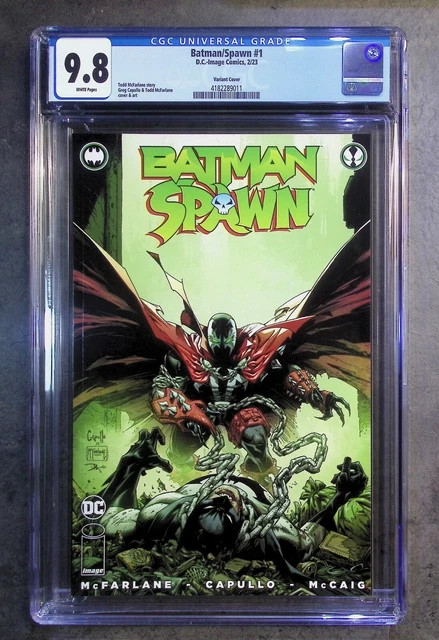 Batman Spawn #1 (2023 DC/ Image Comics) 1st Print Greg Capullo Variant CGC 9.8