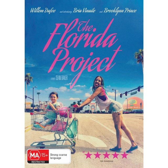 Reg Canadian Actor THE FLORIDA PROJECT Movie 2017 PAL Reg 4 Willem Dafoe, NEW SEALED, FREE ...