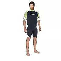 Mares Rash Guard Loose Fit - Kurz - Herren - Lime - Gr: XS