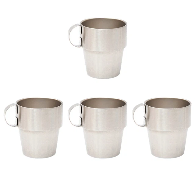 4 PIEZAS vasos de agua lugares taza exterior vaso de agua portátil protección contra quemaduras