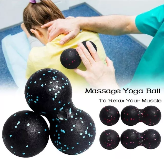 Massageball Duoball Faszien Ball Massageball Faszienbälle Massage Doppelball.