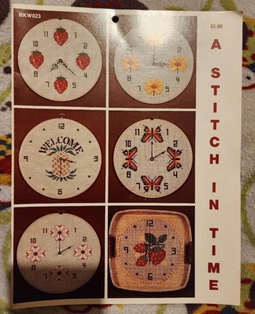 A Stitch In Time Counted Cross Stitch Book