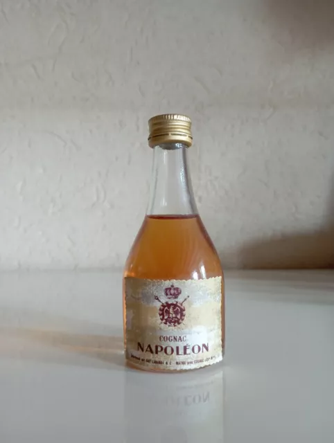Old mini bottle cognac Labarde Napoléon 5cl