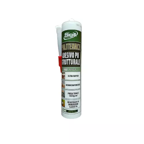 Sigill politenace cartuccia adesivo poliuretanico strutturale beige 300 ml colla