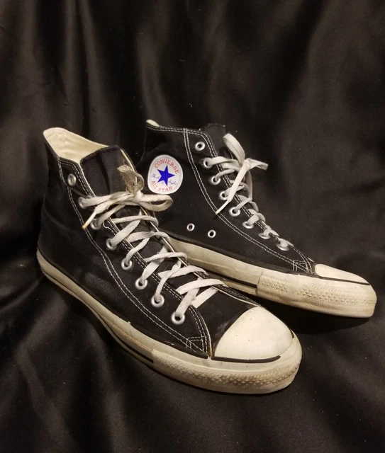 VINTAGE CONVERSE CHUCK taylor all star high top USA sneakers Mens 10.5
