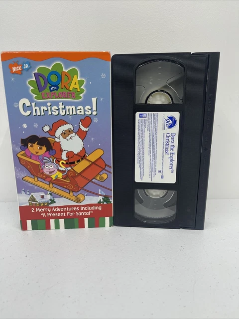 DORA THE EXPLORER - Doras Christmas (VHS, 2002) Nick Jr Nickelodeon ...