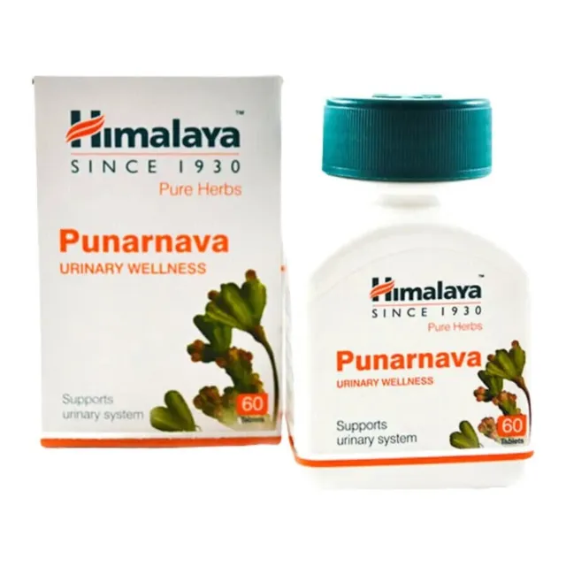 3 X Himalaya Punarnava 180 Tabs Supports Urinary System Exp March 2026