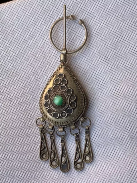 Rare Ancient Viking Silver Pendant: Remarkably Authentic Medieval Amulet Relic