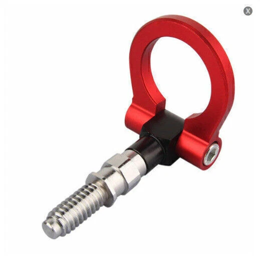 Abschlepphaken Carbon Look Für BMW - Sportliche Abschleppöse Schwarz 185mm