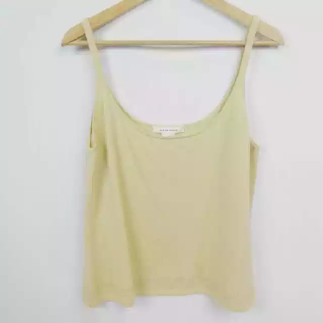 Ellen Tracy Vtg 90s Y2K Cashmere Camisole Top Sz 4 Ivory Cream Sweater Knit