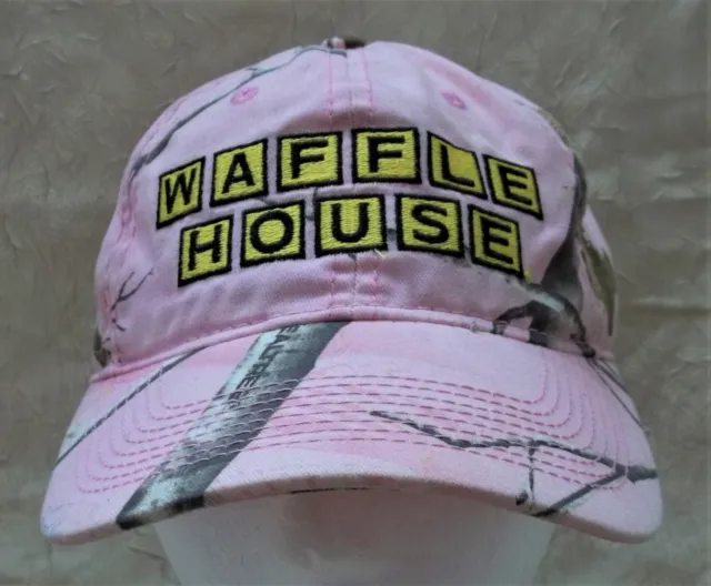 Waffle House Pink Hat Adjustable Camouflage Cap Team Realtree Brand
