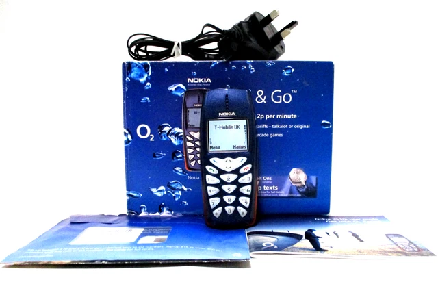 Nokia 3510i Bleu Débloqué - Avec Boîte Et Chargeur D'Origine, Occasion