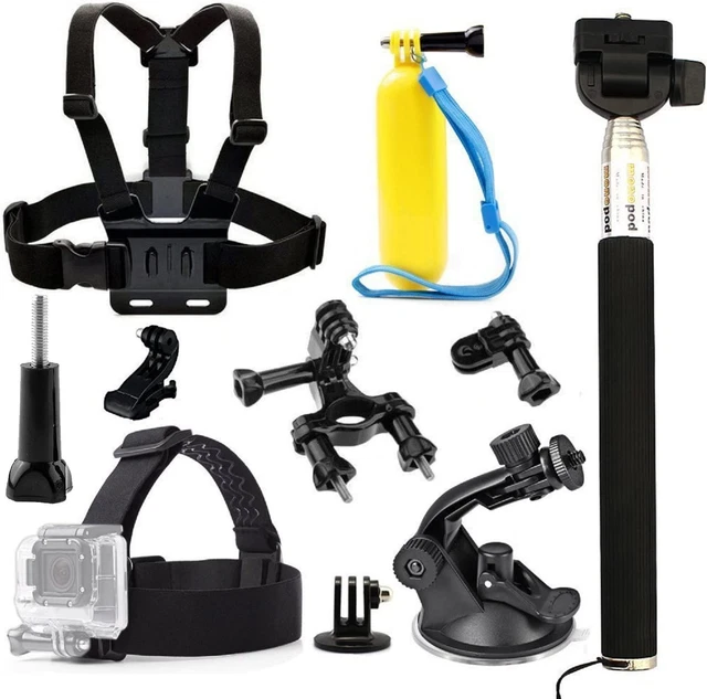 Action Camera Accessories Bundle Compatible with Gopro Hero 11 10 9 8 7/