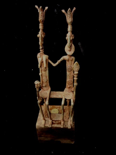 Statuaire en bronze Dogon 28 cm art africain afrikanische Kunst