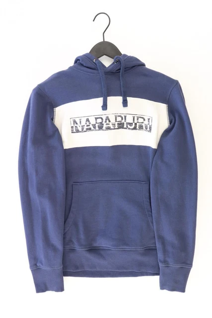 ✅ Napapijri maglione per uomo taglia 54 molto bene blu di cotone ✅
