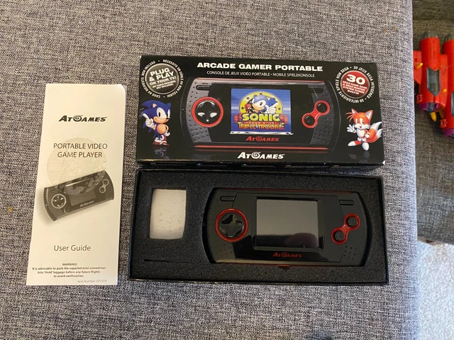 Console Portable ATGAMES Master System / Game Gear – Avec Golden Axe Et Sonic – Occasion