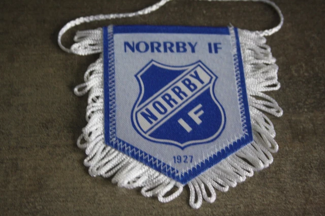 ancien petit FANION / PENNANT / WIMPEL )) KALMAR FF * SUEDE
