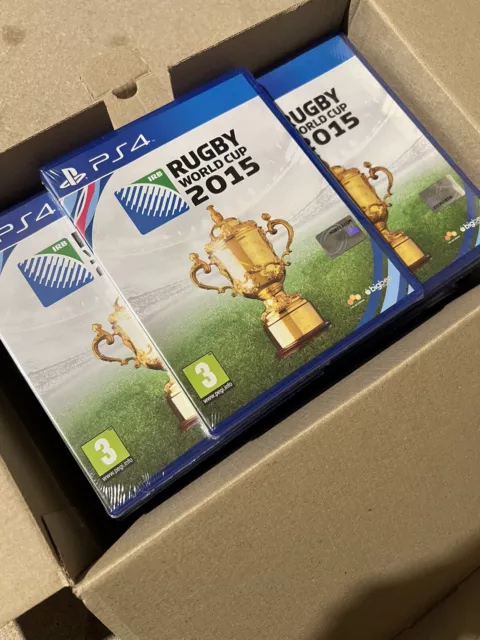 lot 10 jeux neuf blister ps4 ps5 playstation 4 5 rugby world cup 15 boitier