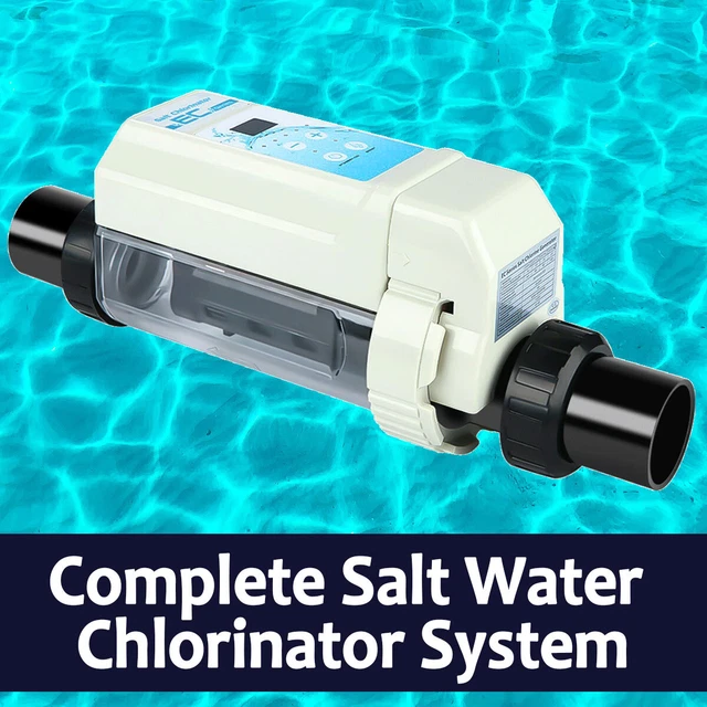 SALT WATER CHLORINE Generator Self Cleaning System 16k26k gal