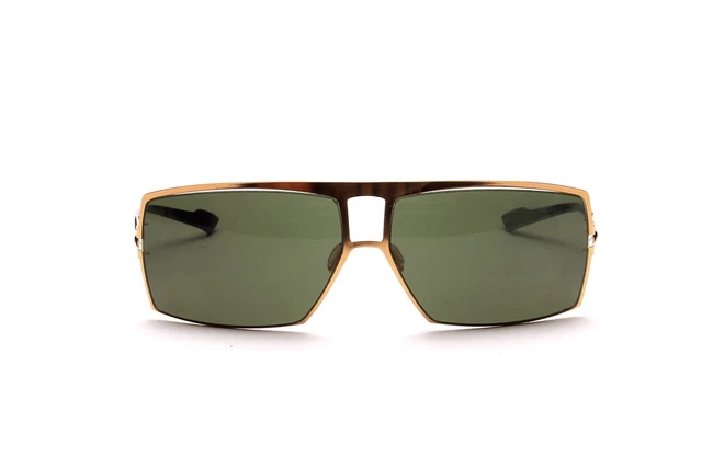 EYE DC France mod. 1688 Cool occhiali da sole dorati con lastre verdi F6