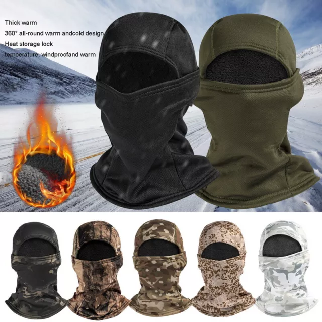 Winterwärme Balaclava Sturmhaube Maske Motorrad Bike Fahrrad Hut Skimaske 1stk