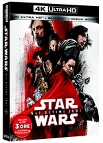 Star Wars Episodio VIII - Gli ultimi Jedi (4K Ultra HD + Blu-Ray Disc + Bonus)