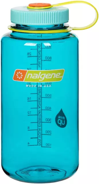 Nalgene Sustain Tritan Wide Mouth BPA-Free Water Bottle Made from 50% Certified