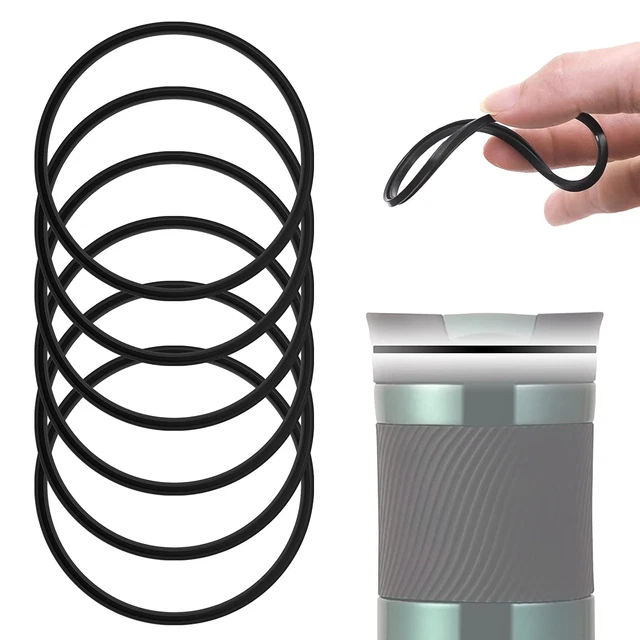 6 Pcs Seal Replacement for Contigo Snapseal Byron Travel Mug 16Oz & 20Oz, Silico