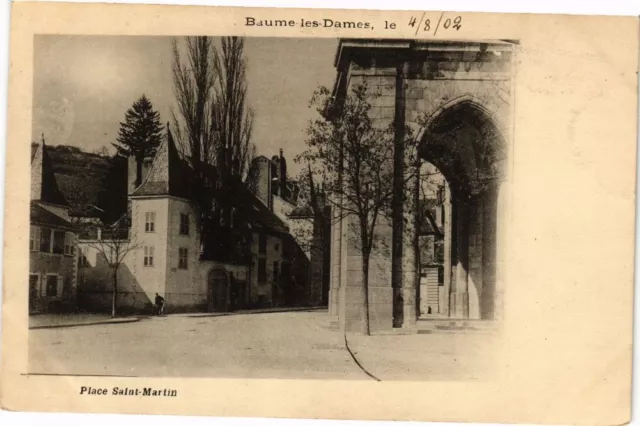 CPA BALUME-les-LADIES - le 4/8/02 - Place St-Martin (182968)