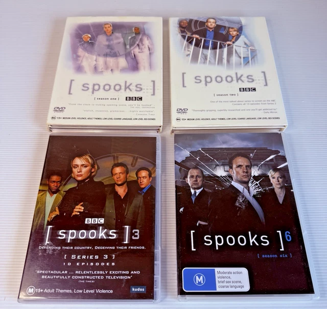 Two Spooks SPOOKS - COMPLETE Seasons 1 2 3 6 Region 4 $27.95 - PicClick AU