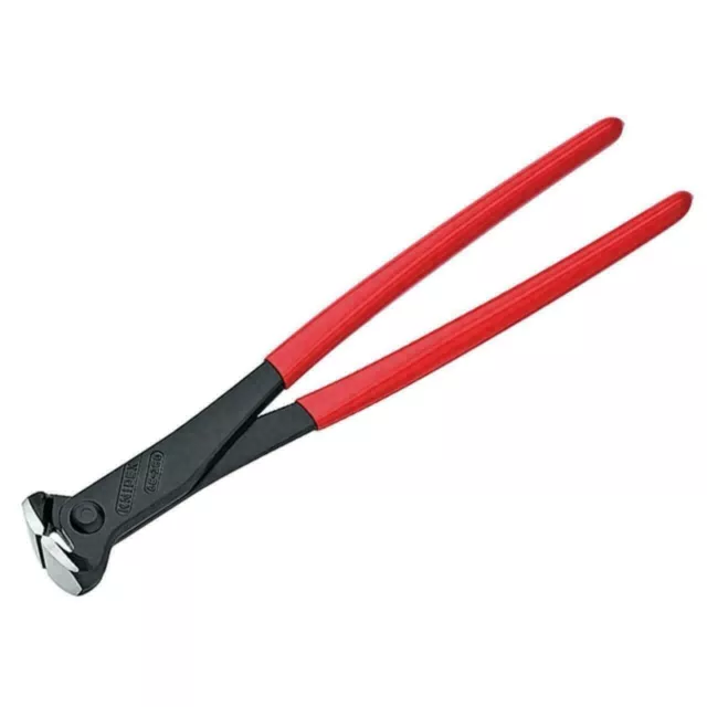 Knipex End Cutting Nipper Black Atramentized, Insulated Wire Tool Handle - 280mm
