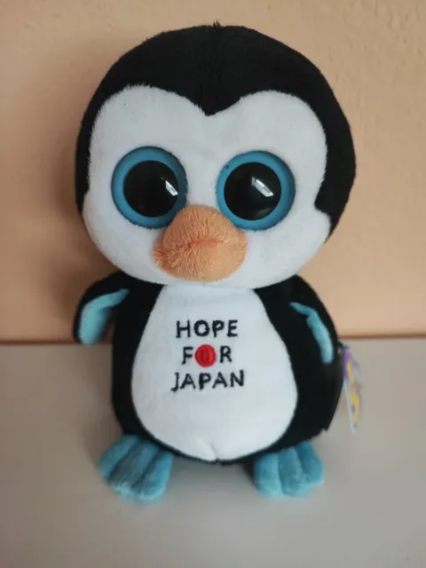 Plüschtier Pinguin Hope für Japan