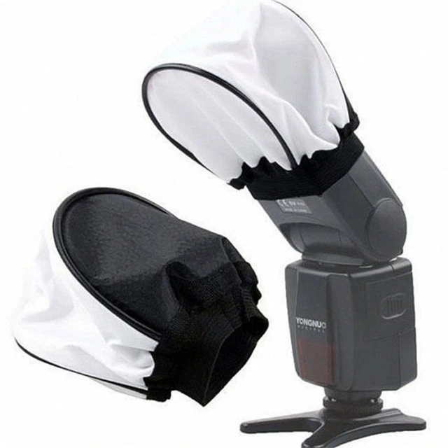 Cloth Universal Soft Flash Bounce Diffuser for Canon Nikon Sony Metz Yongnuo