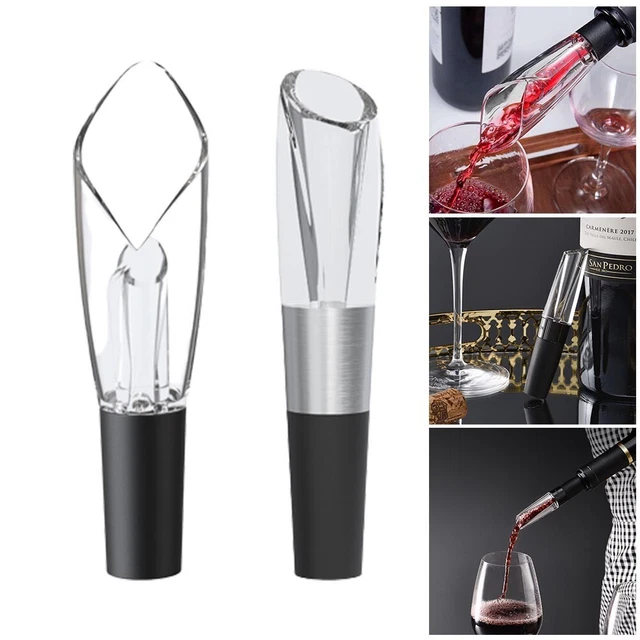 Nueva herramienta hogar derramador 1 unidad vino derramador de ventilación decantador