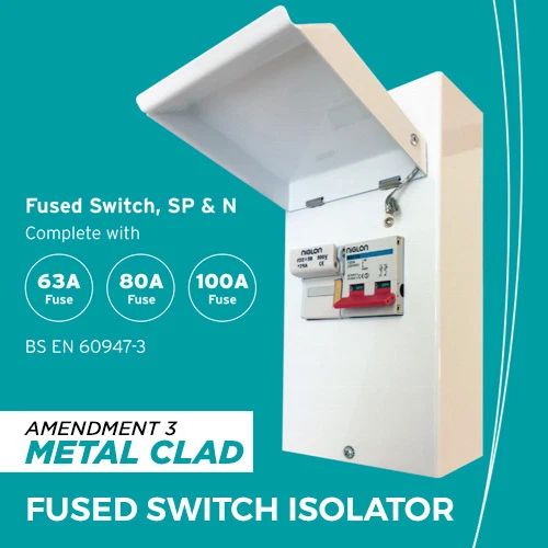 Fusible Céramique Eaton Bussmann 60A 80A 100A Pour Tableau Électrique - Haute Capacité De Rupture
