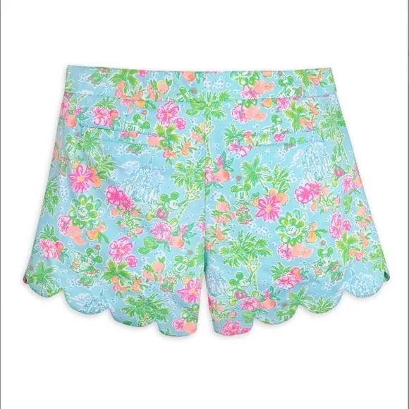 Disney Parks x Lilly Pulitzer Mickey & Minnie Mouse Buttercup Shorts 6 2