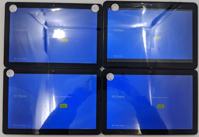 Assorted ONN Tablets Fair Condition WiFi Only GL Lot of 4