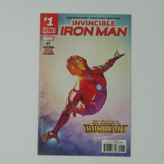 Marvel Comics - Invincible Iron Man #1 (Ironheart, 2017) Riri Williams Disney+