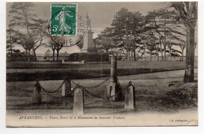 149783 CPA AVRANCHES la Pierre de Henri II 