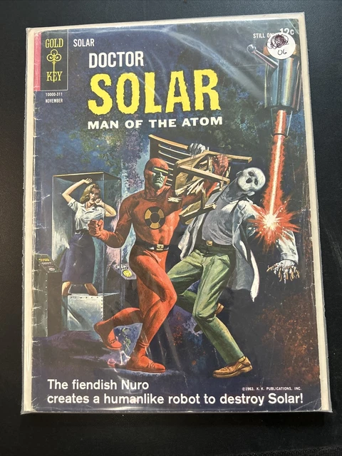 1963 Gold Key Comics Doctor Solar Man Of The Atom #6 VG