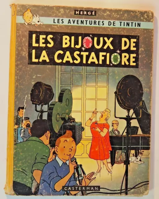 Tintin -21-B34- Les Bijoux De La Castafiore Casterman 1963 Herge Eo Belge